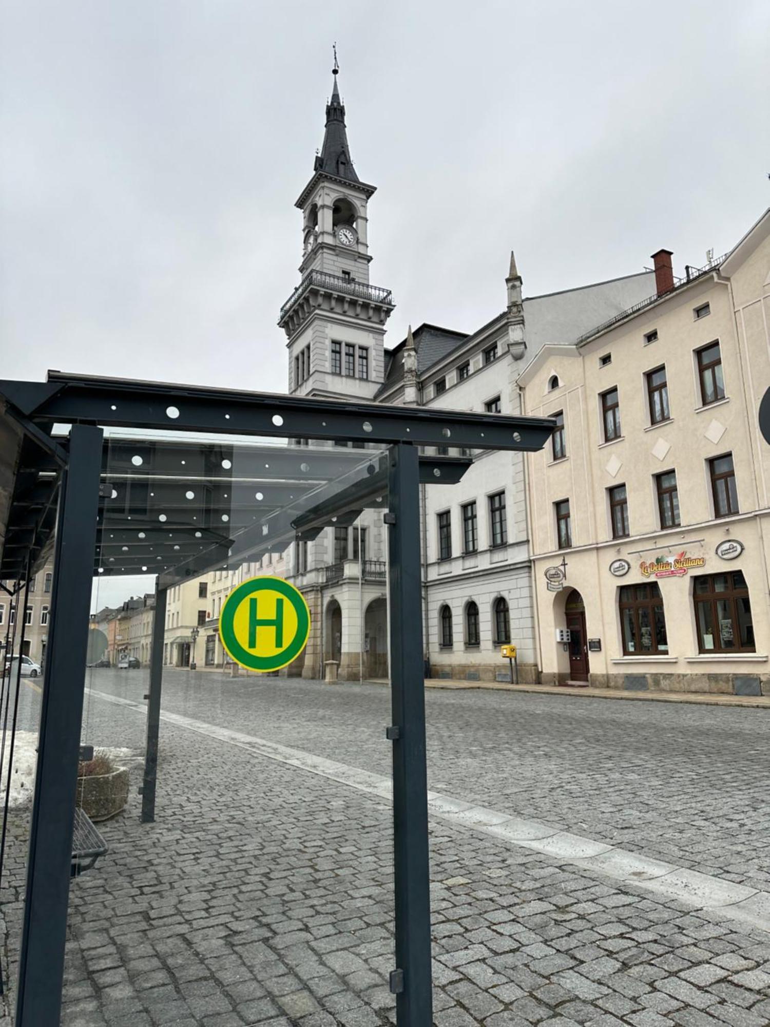 Ein Zimmer Wohnung Am Markt Oelsnitz  Εξωτερικό φωτογραφία