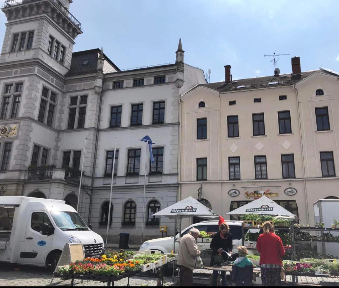 Ein Zimmer Wohnung Am Markt Oelsnitz  Εξωτερικό φωτογραφία